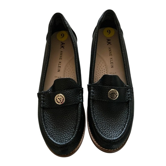 Anne Klein flex Crystie driving loafers shoes size 9 black - Picture 1 of 7